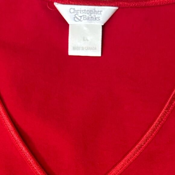 Vintage Christopher‎ & Banks Surplice Top - Picture 11 of 16